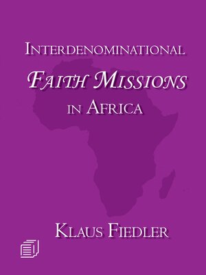 cover image of Interdenominational Faith Missions in Africa